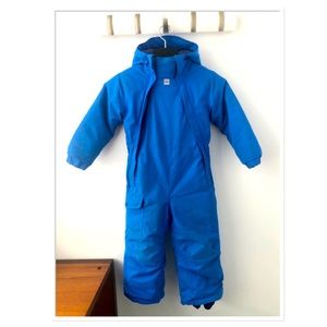 MEC Toaster one piece snowsuit size 4 blue